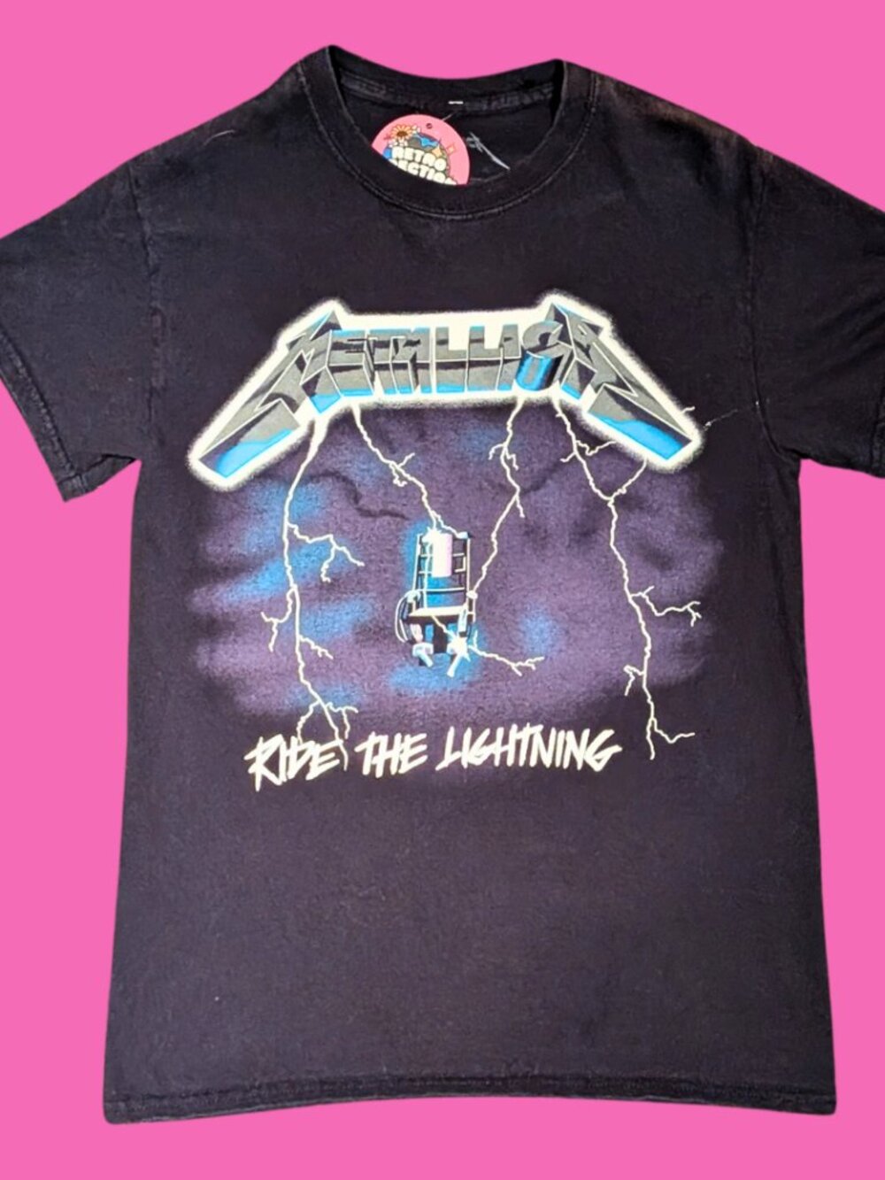 Metallica ''Ride The Lightning'' T-Shirt Size S